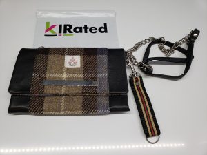 Black/Khaki Skinny Fob